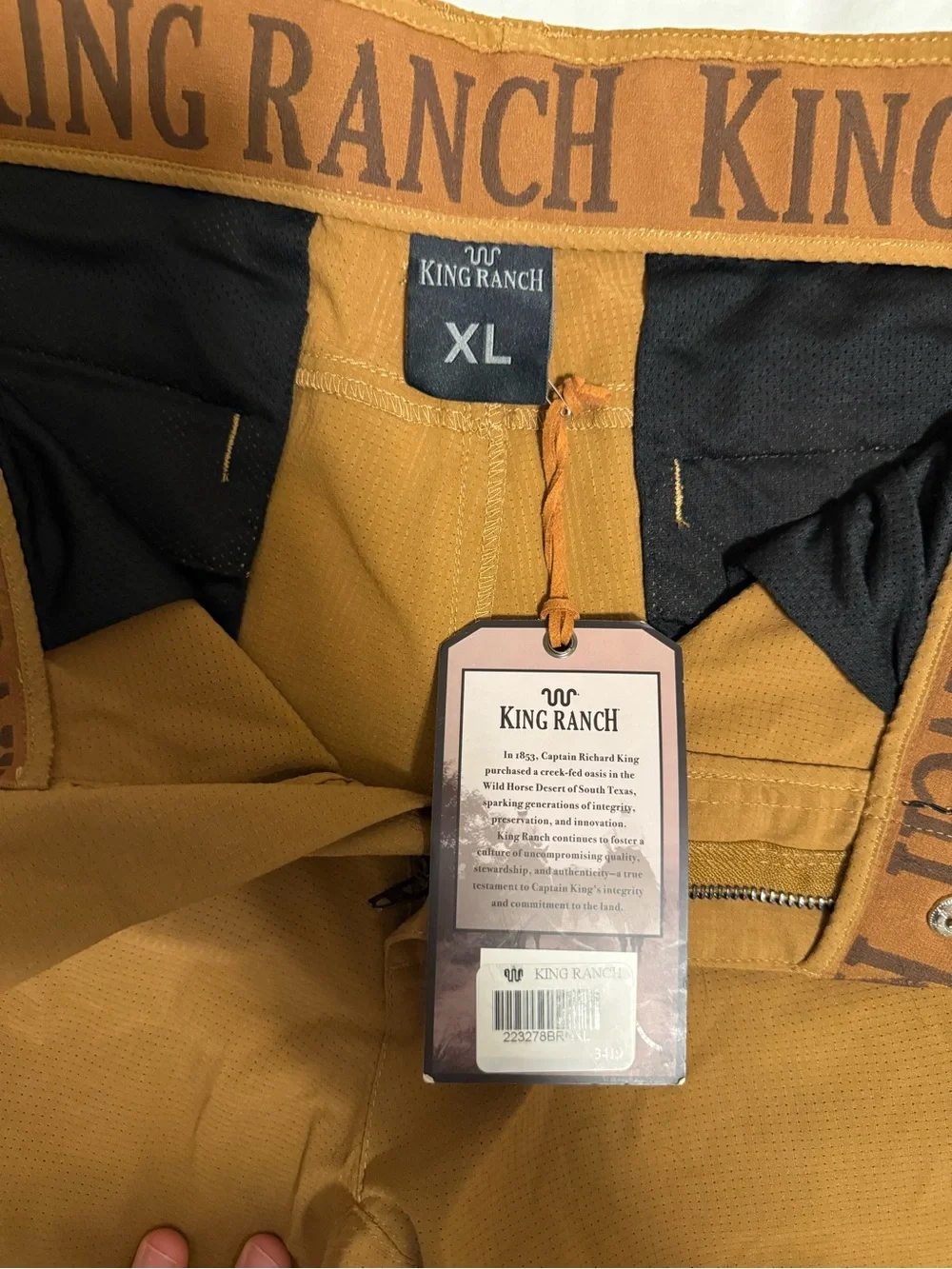 Root Industries Men's Brown Performance Shorts